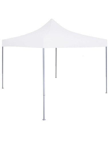 Tente de réception pliable pro blanc 3x3m