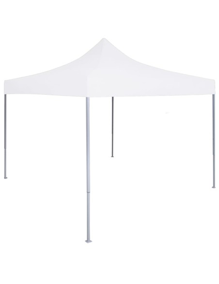 Tente de réception pliable pro blanc 3x3m