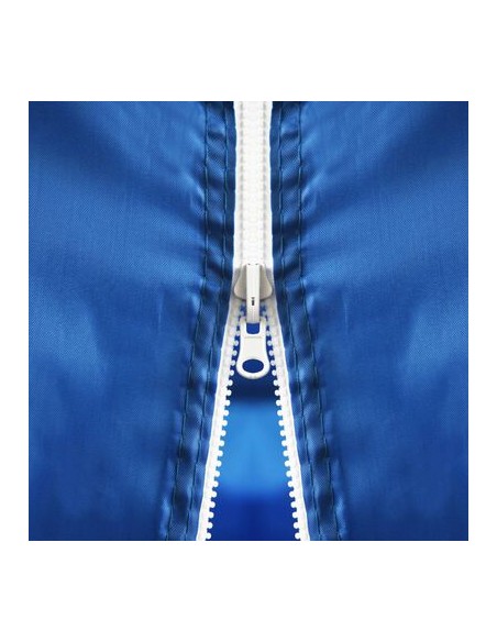 Tente de réception pliable bleu avec 5 parois 3x9m