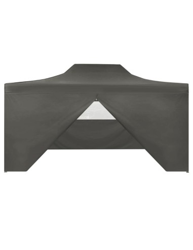 Tente pliable anthracite avec 4 parois...