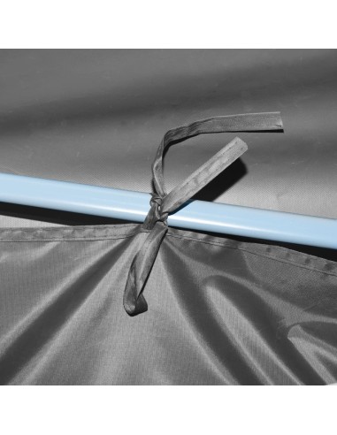 Tente de réception pliable anthracite avec 5...