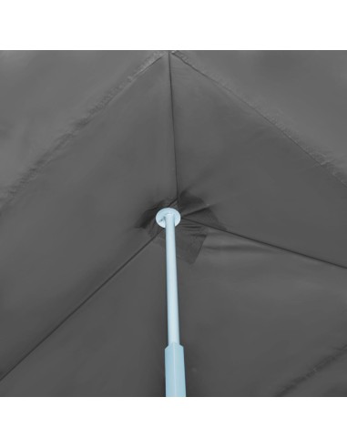 Tente de réception pliable anthracite avec 5...