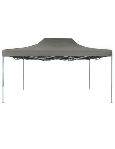 Tente pliable escamotable anthracite 3x4,5m