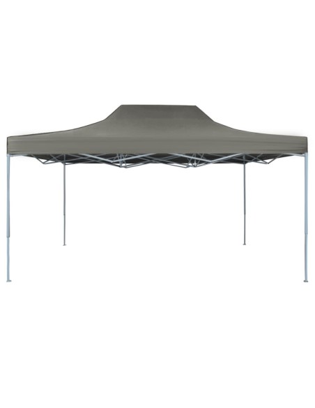 Tente pliable escamotable anthracite 3x4,5m