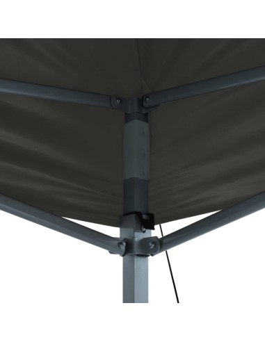Tente pliable escamotable anthracite 3x4,5m