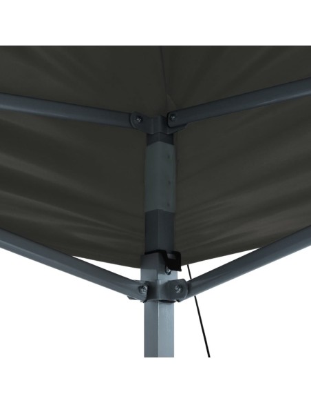 Tente pliable escamotable anthracite 3x4,5m