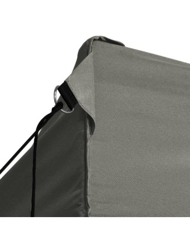 Tente pliable escamotable anthracite 3x4,5m