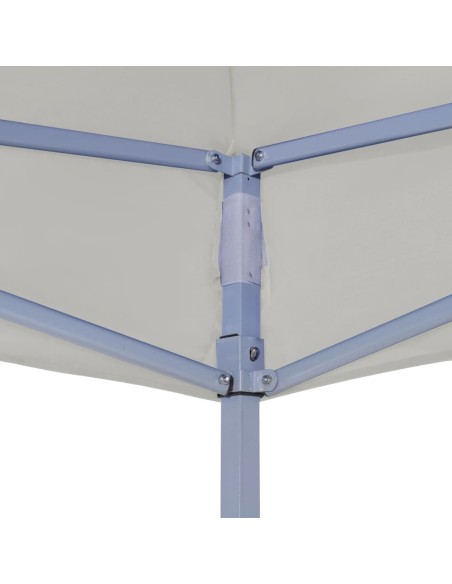 Tente de réception crème 2x2m