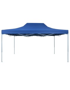 Tente de réception bleu en acier 3x4m 2