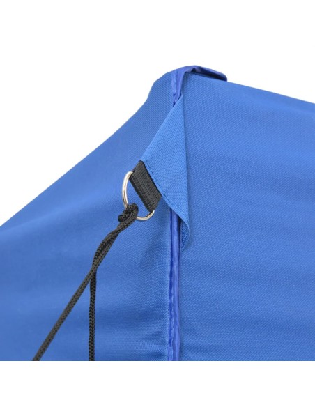 Tente de réception bleu en acier 3x4m