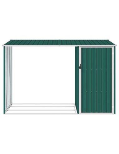 Abri à bois de jardin - 245x98x159 cm