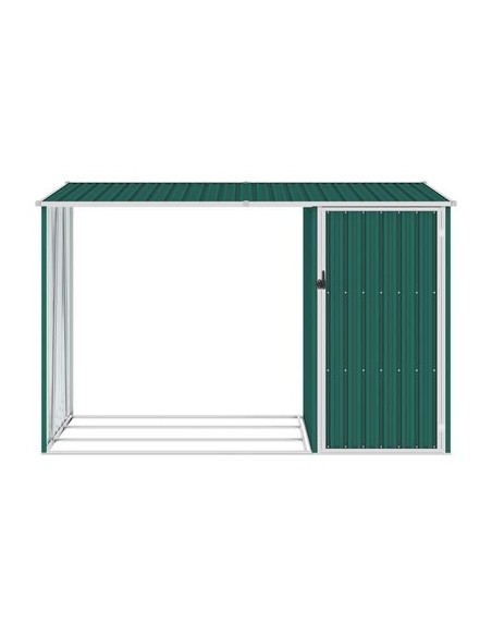 Abri à bois de jardin - 245x98x159 cm