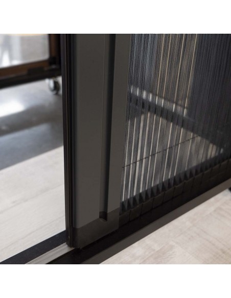 moustiquaire plissée mini 24mm - 1 vantail