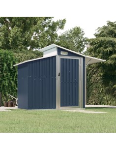 Abri de jardin Anthracite - 270x130x208,5 cm 2