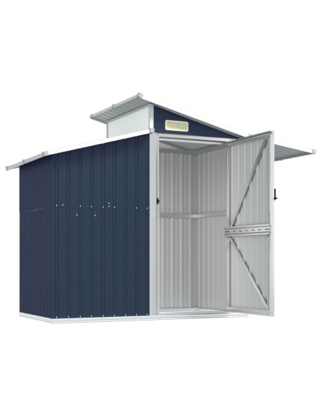 Abri de jardin Anthracite - 270x130x208,5 cm
