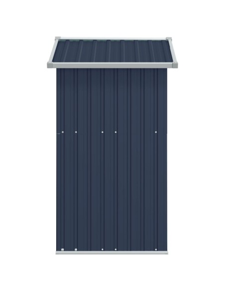 Abri de jardin Anthracite - 126x97,5x177 cm
