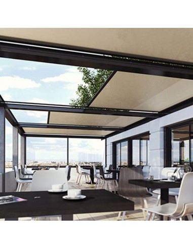 toile de pergola beige sur mesure