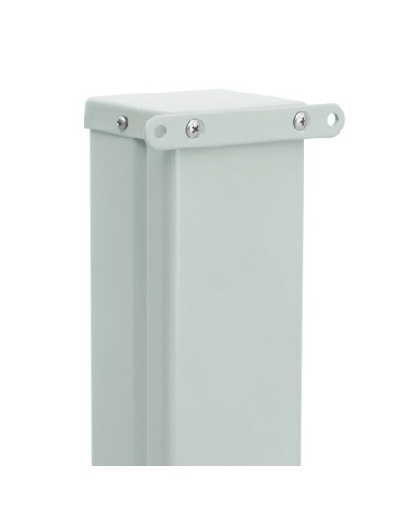 Auvent latéral rétractable de patio 100x300 cm NOIR