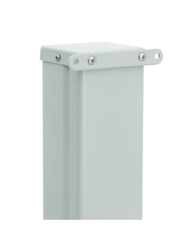 Auvent latéral rétractable BLANC - 100x300 cm