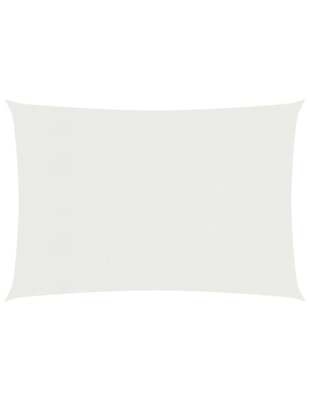 Voile d'ombrage 160 g/m² Blanc 2x3,5 m PEHD