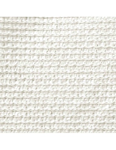 Voile d'ombrage 160 g/m² Blanc 2x3,5m PEHD