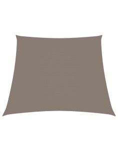 Voile d'ombrage trapèze 2x4x3m Taupe