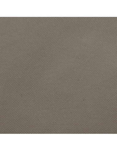 Voile d'ombrage trapèze 2x4x3m Taupe
