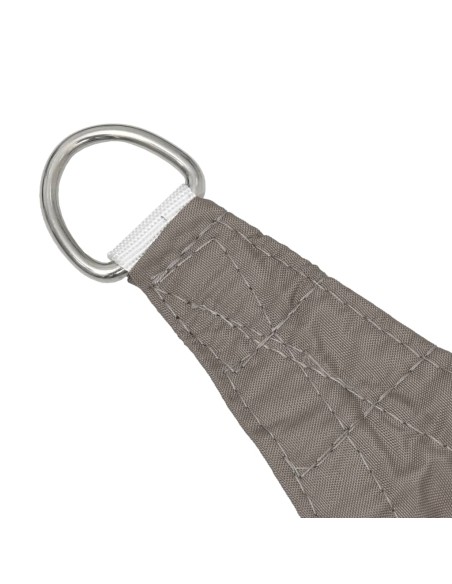 Voile d'ombrage trapèze 2x4x3m Taupe