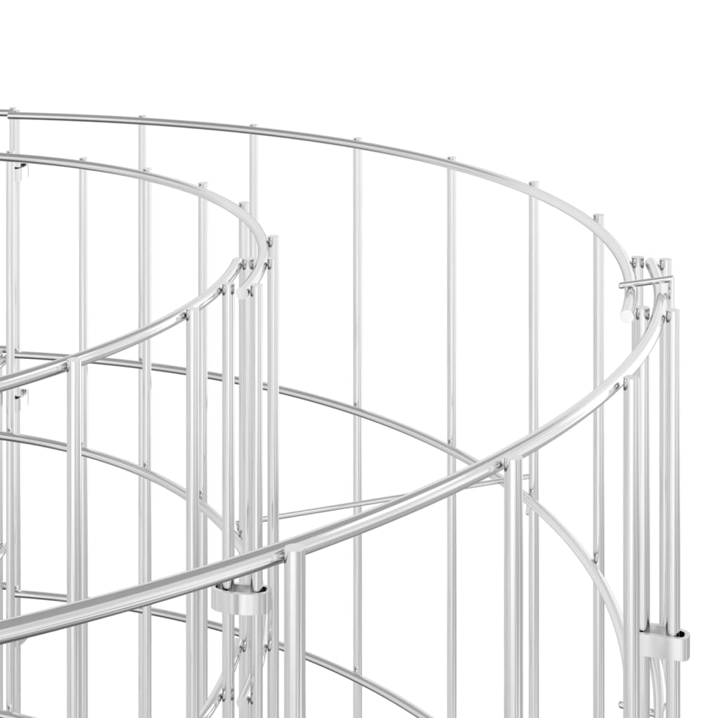 Composteur de jardin en acier galvanisé