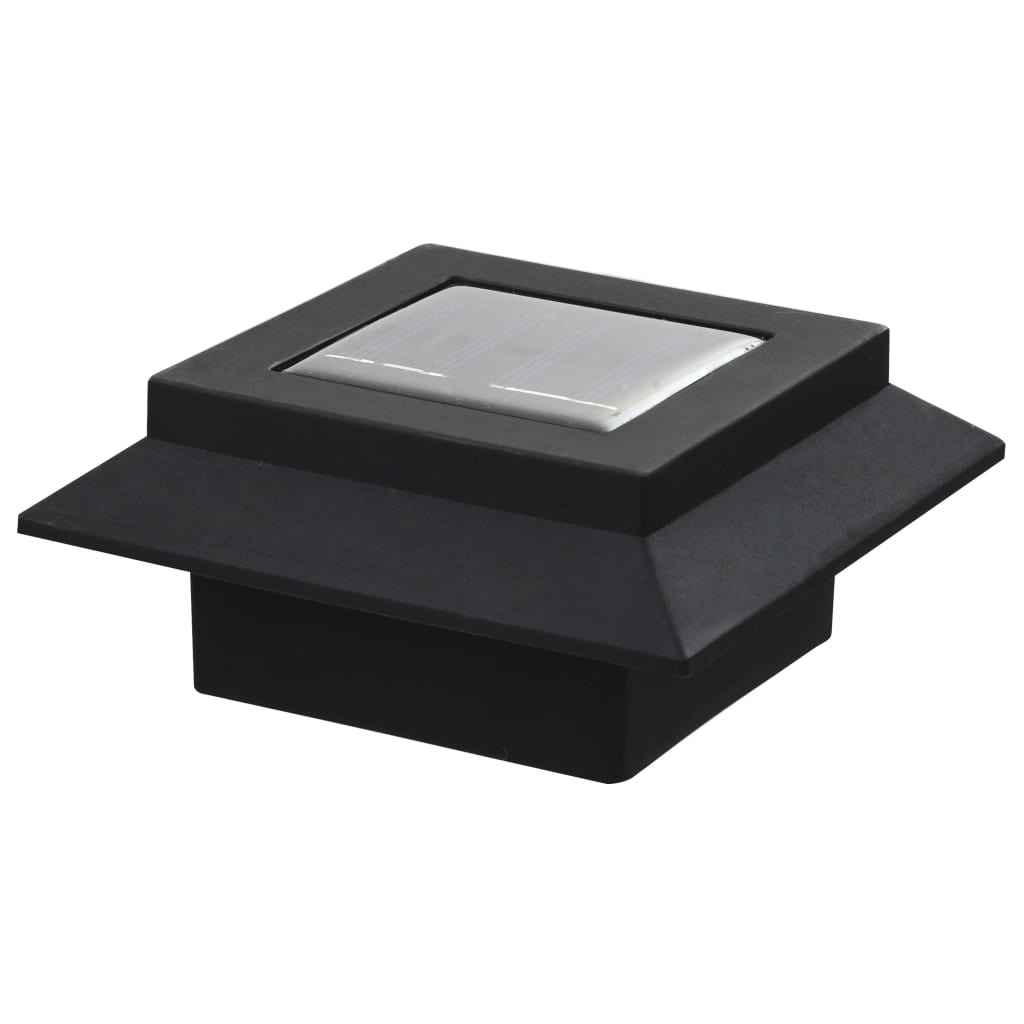 Lampe solaire à LED carrée d'extérieur 